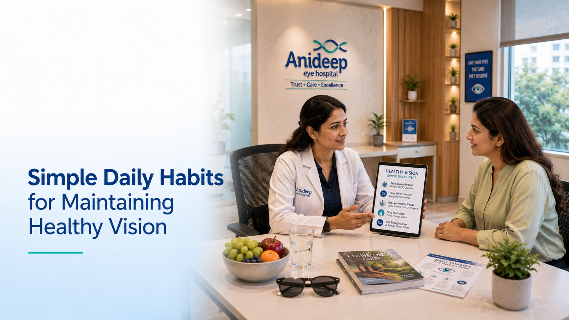 Simple Daily Habits for Maintaining Healthy Vision